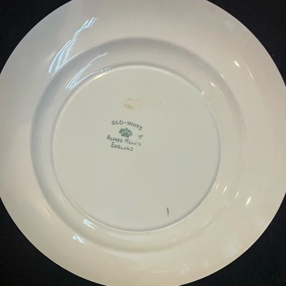 Gold Trimmed Anniversary Plate - Picture 6 of 6